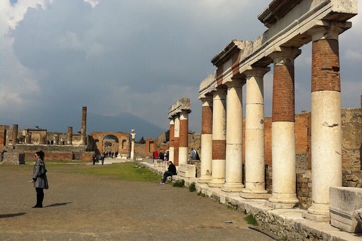 Day trip from Rome to Pompei Mt Vesuvius & Local Guide included