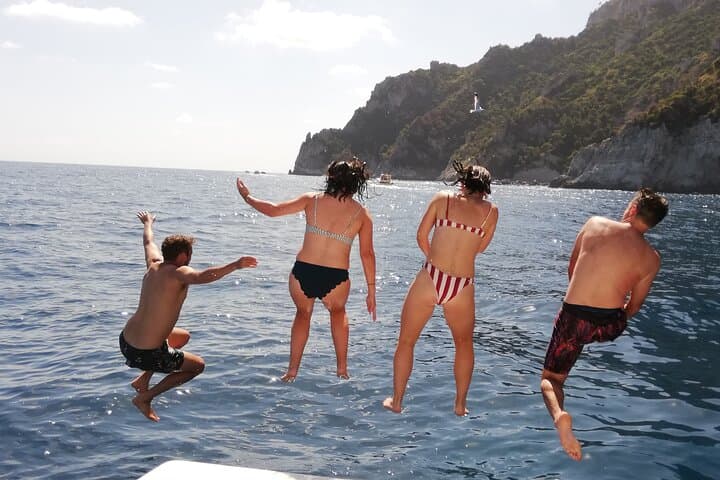 Capri Daily Shared Boat Tour from Sorrento and Positano