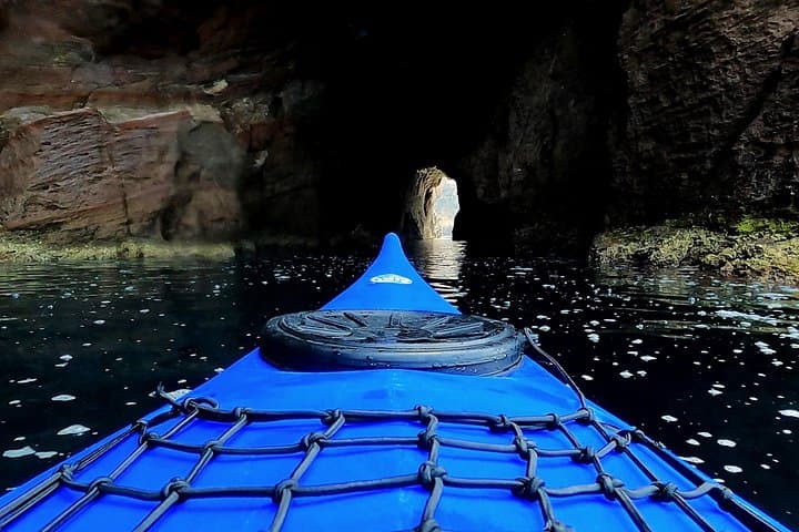 Inside the cave of the Sirens