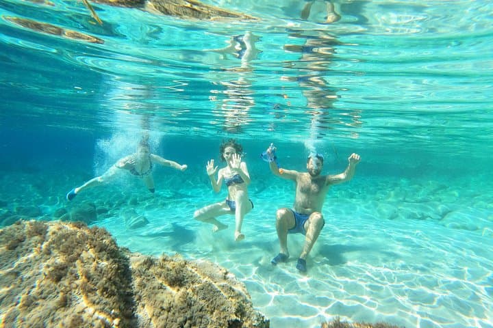 A dip in the crystalline sea