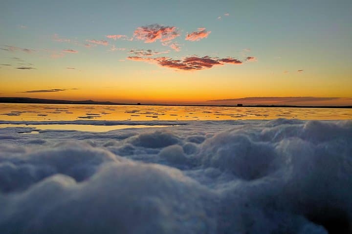 Salt foam