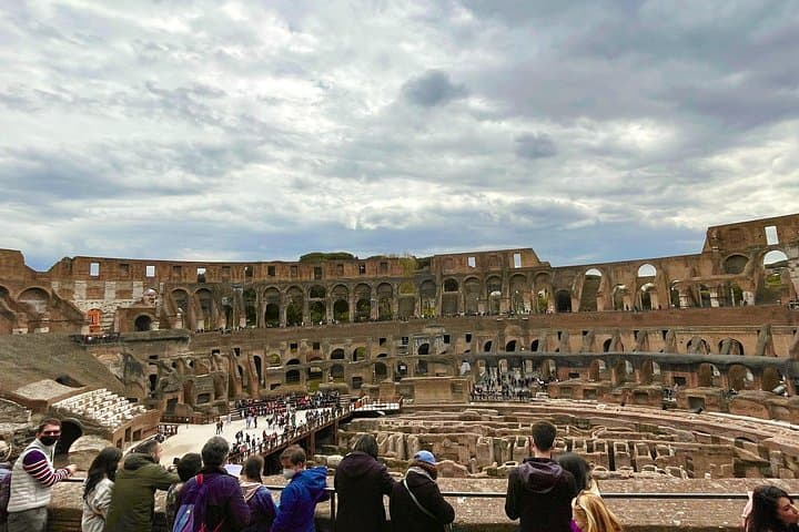 Exclusive Colosseum Gladiator's Arena Floor & Roman Forum Guided Tour|VIP Entry