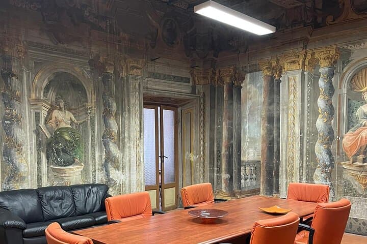 School | Our location in Palazzo Caprini, Viterbo