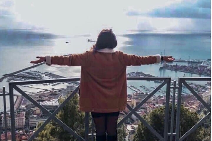 View from Arechi Castle