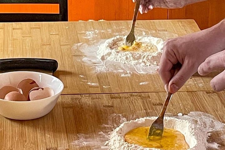 The food made from scratch