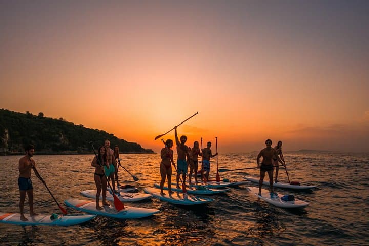 Sunset group SUP Sorrento