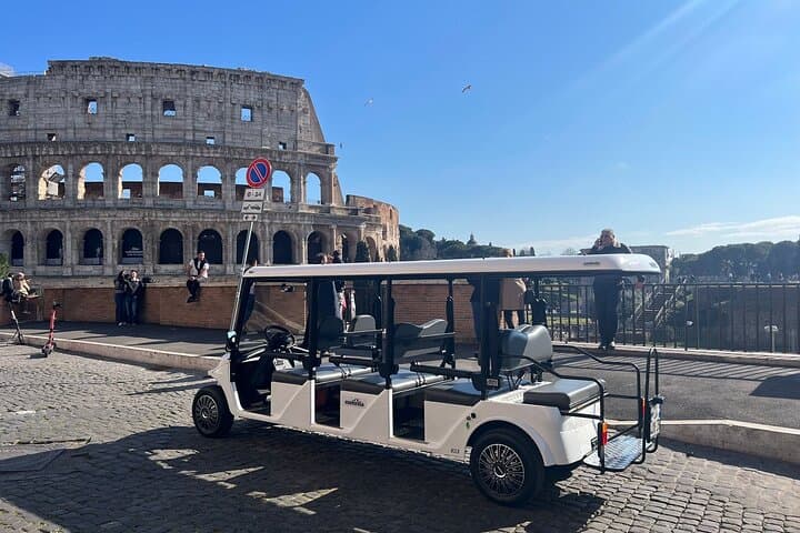 Golf Cart Tour In Rome With Artisanal Gelato Tasting