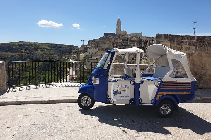 Ape Calessino Tour Matera Lungo