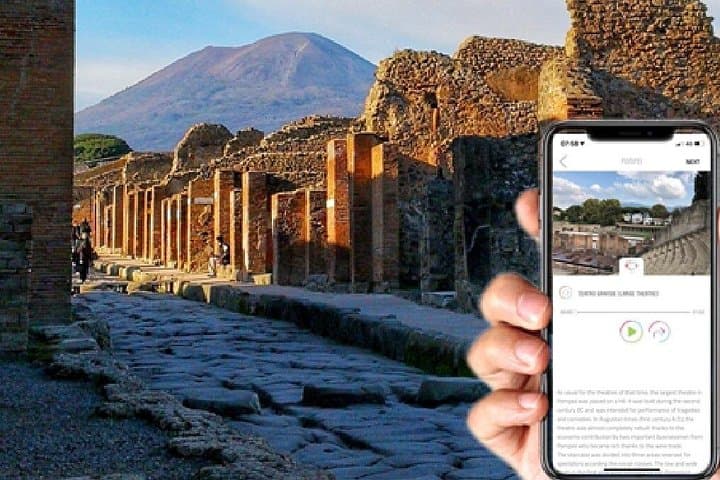 3-Days Audio Guide for Pompeii, Herculaneum, Vesuvius and Naples