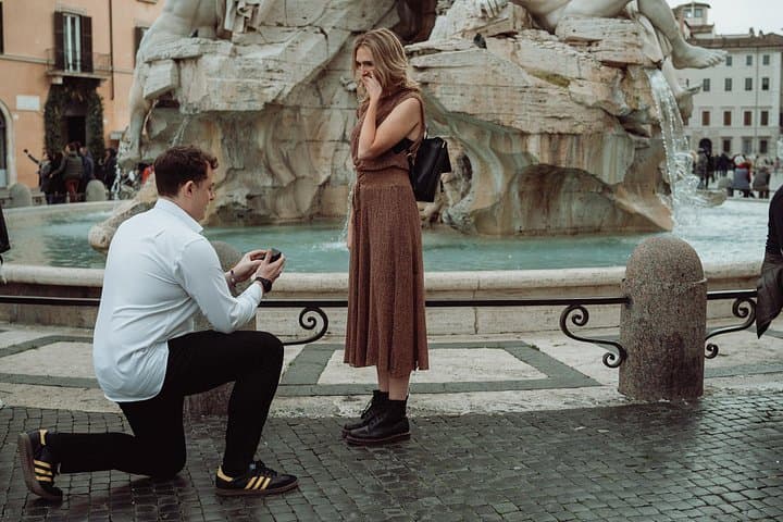 Professional photoshoot in Rome