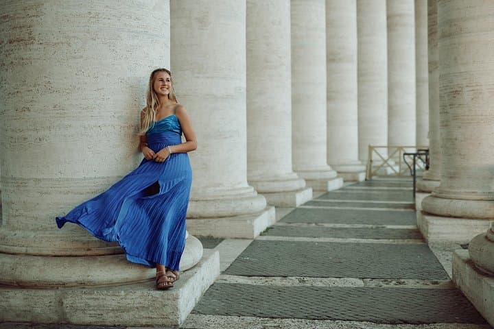 Professional photoshoot in Rome