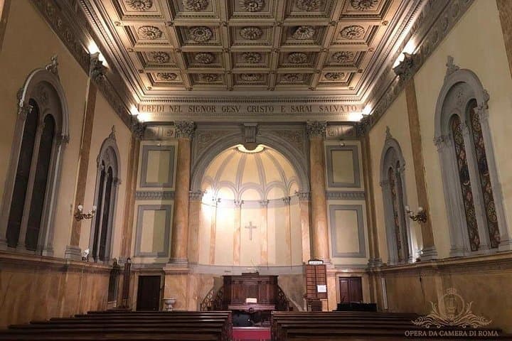 Concert venue - intimate Waldesian Church with woderful acoustics