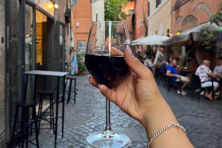 Street food and pasta in Rome