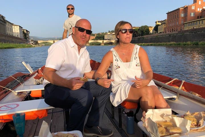 Panoramic Florence by Boat with Wine