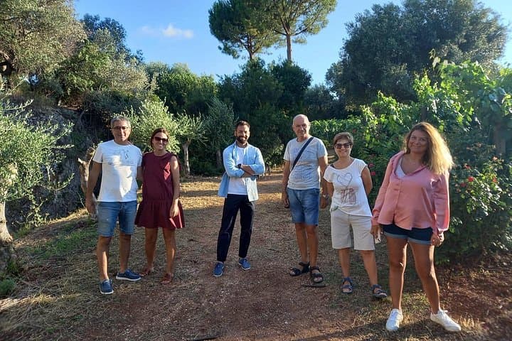 Walk in the vineyard.