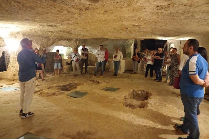 Visit to our medieval hypogeum.