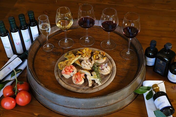 Super Tuscan & IGT wines, Evo Oil & Balsamic Vinegar Tasting