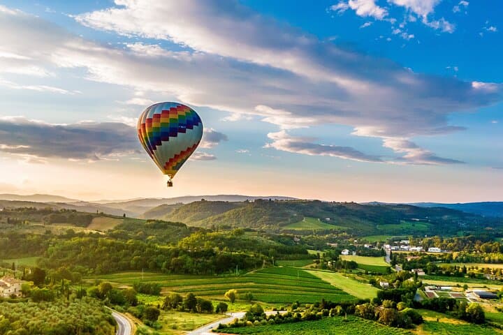 Hot Air Balloon Ride over Chianti Hills