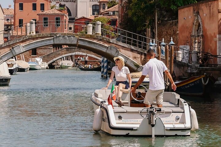 Venice: The Hidden Canals on an Electric Boat