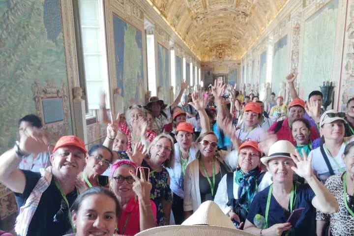 “A great moment inside the Museums — unforgettable memories for our travelers.”