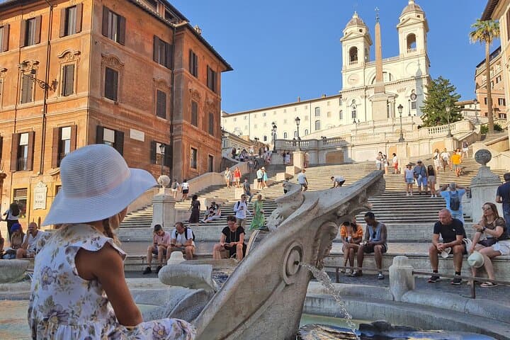 Best of Rome Spanish Steps Trevi Fountain Pantheon Tour for Kids