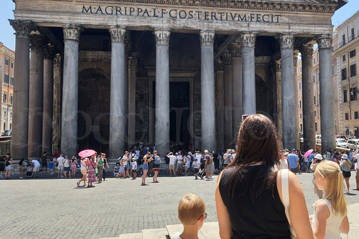 Best of Rome Spanish Steps Trevi Fountain Pantheon Tour for Kids