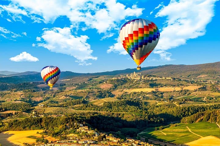 Hot Air Balloon Ride over Chianti Hills