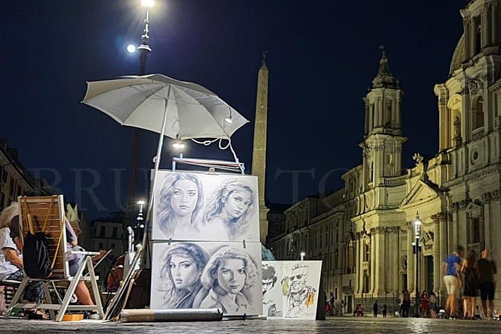 Rome Night Walking Tour of Pantheon Trevi Fountain Navona & more