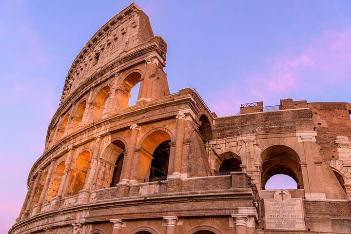 Colosseum by Evening Guided Tour with Optional Arena Floor Access