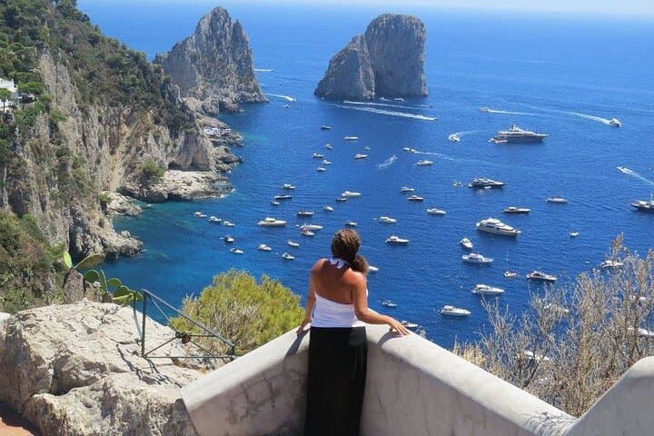 Full-Day Private Capri, Anacapri and Blue Grotto Tour from Naples