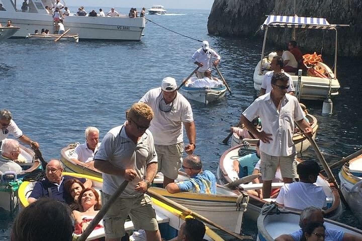 Naples: Guided Capri Tour with Blue Grotto Included every day