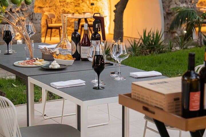 Tasting of 5 Wines with Typical Products in Sorrento