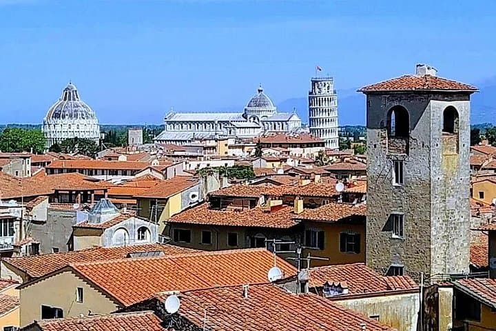 View of the Field of Miracles from a Pisan roof