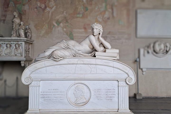Inside the Monumental Cemetery