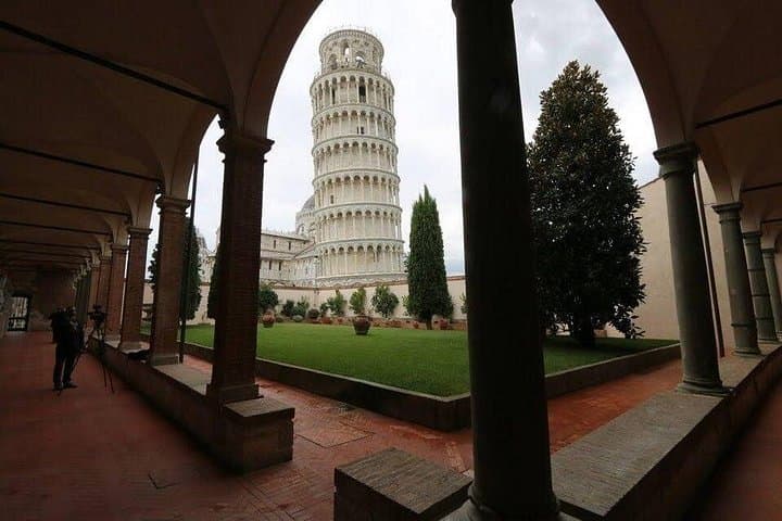 Unusual view over the Tower