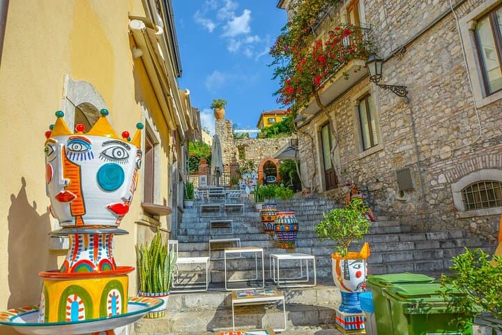 Taormina Private Shore Tour from Messina cruise port