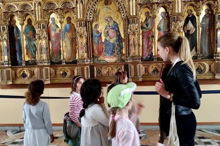Visit to the Gallerie dell’Accademia museum for kids