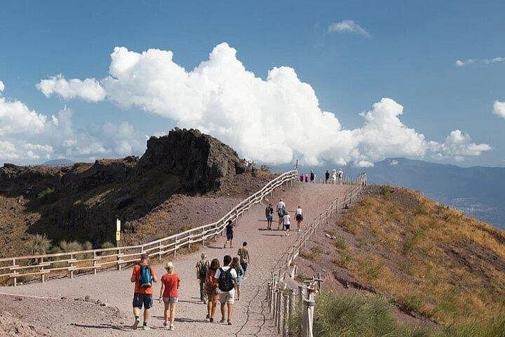 Mt. Vesuvius from Sorrento Coast Tour with Pick-up