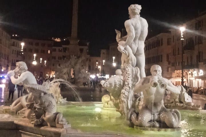 Moonlight Walking Tour in the Heart of the Imperial & Baroque Rome