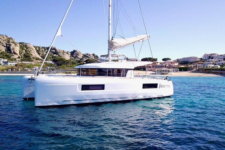 By Catamaran to the La Maddalena Archipelago from Poltu Quatu