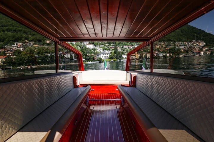 3 Hours Private Wooden Boat Tour visit Bellagio 6 pax