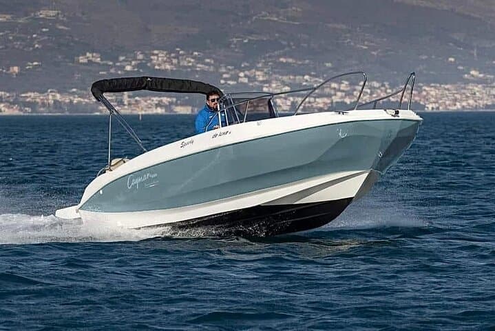 Boat rent on Amalfitan coast no license or with skipper