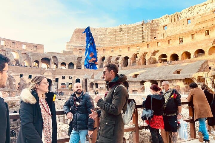 Colosseum with Arena, Roman Forum and Palatine Hill Guided Tour