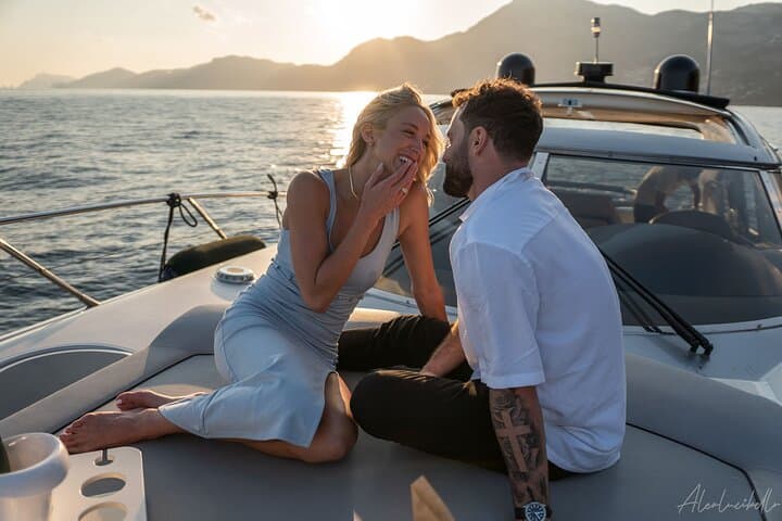 Wedding Proposal by Luxury Boats Positano
