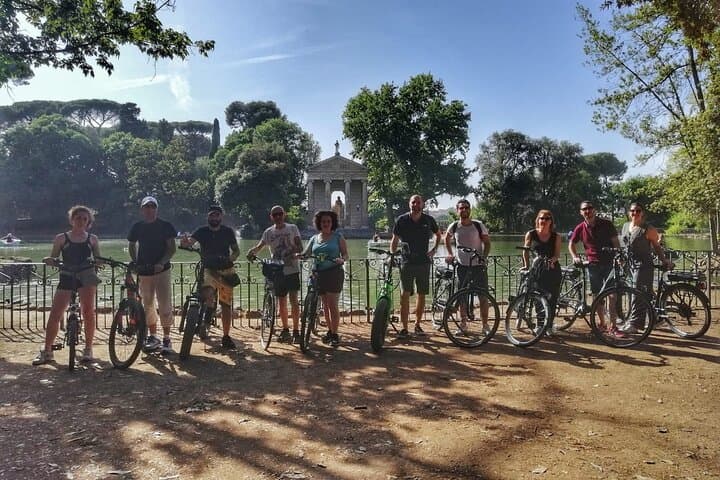 Rome Small-Group e-Bike Tour: Villa Borghese, Villa Ada & Coppedè