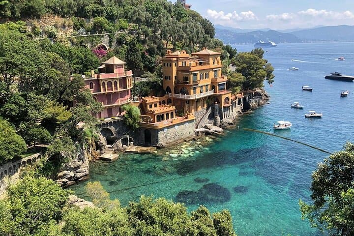 Luxury day trip Portofino and Serravalle outlet from Milan