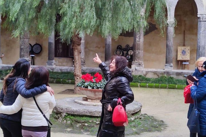 At the Cloister of San Francesco
