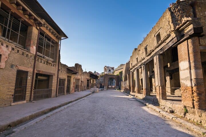 Transfer from Sorrento to Naples with Private Tour in Herculaneum