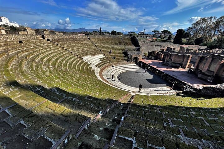 Guided Tour to Pompeii Ruins and Vesuvius from Sorrento