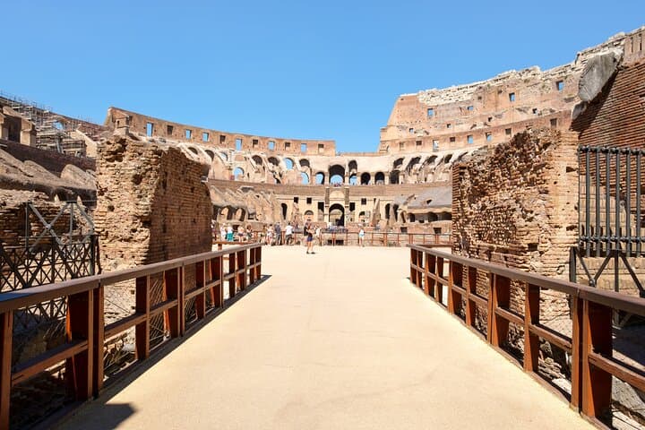Colosseum with Arena Floor Access, Roman Forum & Palatine Hill